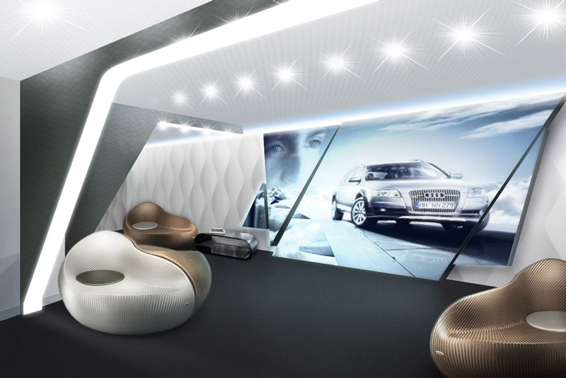 Дизайн пространства для Audi