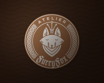 Логотип ателье Furry Fox